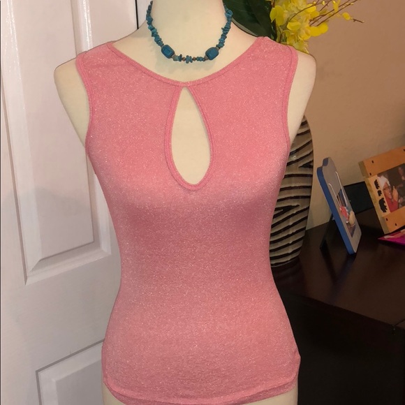 Michael Stars Tops - MICHAEL STARS PEEPHOLE TANK TOP
